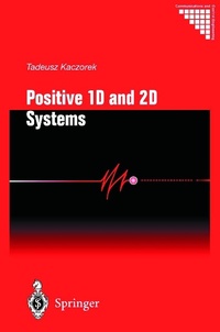 Enlarge image Cover: Positive 1D and 2D Systems - Springer