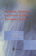 Cover: Modelling, Simulation and Control of Urban Wastewater Systems - Springer