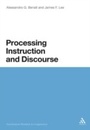 Cover: Processing Instruction and Discourse - Continuum Publishing Corporation