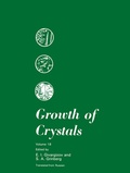 Cover: Growth of Crystals - Springer