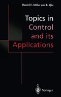 Cover: Topics in Control and its Applications - Springer