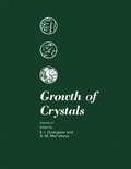 Cover: Growth of Crystals - Springer