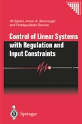 Cover: Control of Linear Systems with Regulation and Input Constraints - Springer