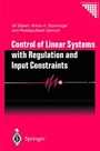 Cover: Control of Linear Systems with Regulation and Input Constraints - Springer