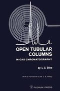 Cover: Open Tubular Columns in Gas Chromatography - Kluwer Academic/Plenum Publishers