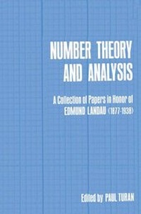 Abbildung von: Number Theory and Analysis - Kluwer Academic / Plenum Publishers