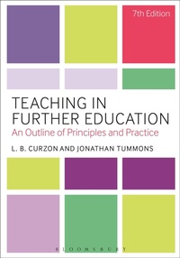 Enlarge image Cover: Teaching in Further Education - Bloomsbury Academic USA