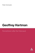 Cover: Geoffrey Hartman - Continuum Publishing Corporation