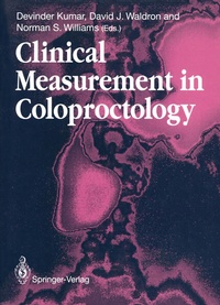 Enlarge image Cover: Clinical Measurement in Coloproctology - Springer