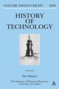 Enlarge image Cover: History of Technology Volume 28 - Continuum Publishing Corporation