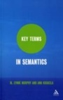 Cover: Key Terms in Semantics - Continuum Publishing Corporation