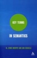 Cover: Key Terms in Semantics - Continuum Publishing Corporation