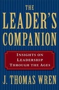 Cover: The Leader's Companion: Insights on Leadership Through the Ages - Free Press