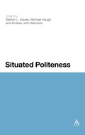 Cover: Situated Politeness - Continuum Publishing Corporation