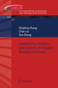 Enlarge image Cover: Complexity, Analysis and Control of Singular Biological Systems - Springer
