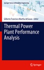 Cover: Thermal Power Plant Performance Analysis - Springer