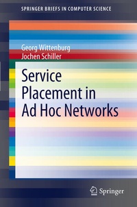 Enlarge image Cover: Service Placement in Ad Hoc Networks - Springer