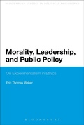 Cover: Morality, Leadership, and Public Policy - Bloomsbury Academic USA