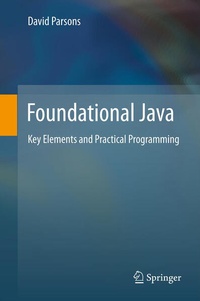 Enlarge image Cover: Foundational Java - Springer
