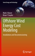 Cover: Offshore Wind Energy Cost Modeling - Springer