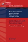 Cover: Control Systems with Saturating Inputs - Springer
