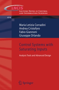 Enlarge image Cover: Control Systems with Saturating Inputs - Springer
