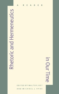 Enlarge image Cover: Rhetoric and Hermeneutics in Our Time - Yale University Press