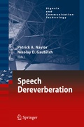 Cover: Speech Dereverberation - Springer