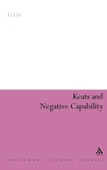 Cover: Keats and Negative Capability - Continuum Publishing Corporation