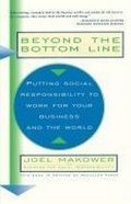 Cover: Beyond The Bottom Line - Touchstone Books