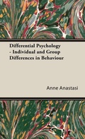 Cover: Differential Psychology - Individual And Group Differences In Behaviour - Read Books