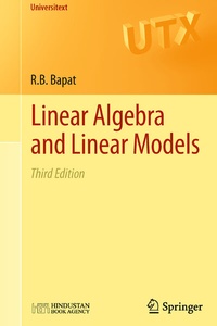 Abbildung von: Linear Algebra and Linear Models - Springer
