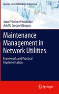 Cover: Maintenance Management in Network Utilities - Springer