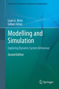 Enlarge image Cover: Modelling and Simulation - Springer