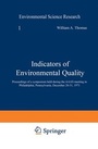Cover: Indicators of Environmental Quality - Kluwer Academic/Plenum Publishers