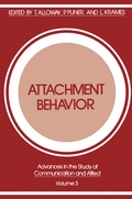 Cover: Attachment Behavior - Springer