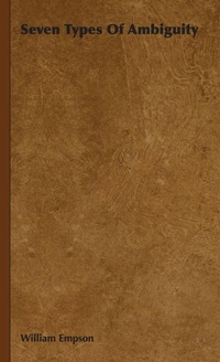 Enlarge image Cover: Seven Types Of Ambiguity - Read Books