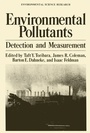 Cover: Environmental Pollutants - Kluwer Academic / Plenum Publishers