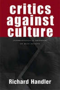 Enlarge image Cover: Critics Against Culture - University of Wisconsin Press