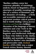 Cover: Criticism and Truth - Continuum Publishing Corporation