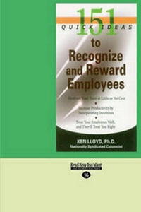Enlarge image Cover: 151 Quick Ideas to Recognize and Reward Employees - ReadHowYouWant