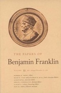 Cover: The Papers of Benjamin Franklin, Vol. 33 - Yale University Press