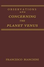Cover: Observations Concerning the Planet Venus - Springer