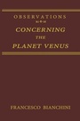 Cover: Observations Concerning the Planet Venus - Springer