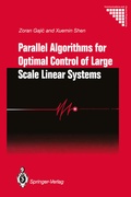 Cover: Parallel Algorithms for Optimal Control of Large Scale Linear Systems - Springer