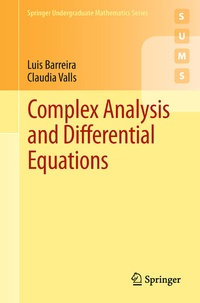 Abbildung von: Complex Analysis and Differential Equations - Springer