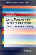 Cover: Context Management for Distributed and Dynamic Context-Aware Computing - Springer