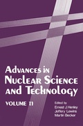 Cover: Advances in Nuclear Science and Technology - Springer