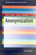 Cover: Anonymization - Springer