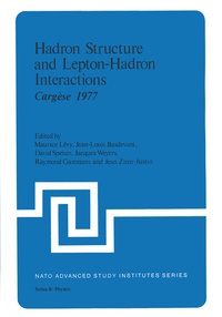 Abbildung von: Hadron Structure and Lepton-Hadron Interactions - Kluwer Academic / Plenum Publishers